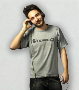 Koszulka z nadrukiem - Stereo