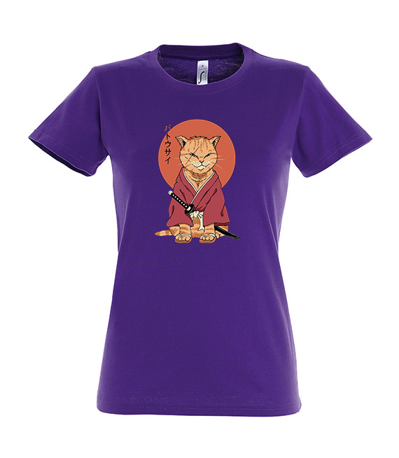 Koszulki z nadrukiem-Neko Battousai