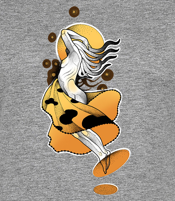 Koszulka Damska - DANCING BEAUTY