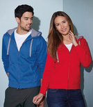 Damska  bluza z kapturem na zamek - Lifestyle Zip-Hoody