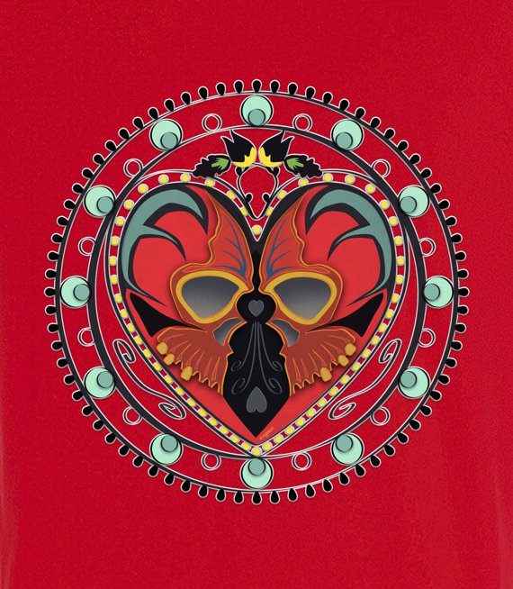 Koszulki z nadrukiem - Łowiczowe Love - 3xl-5xl