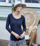 Damska koszulka STRETCH z rękawem 3/4