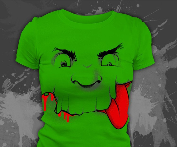 T-shirt z nadrukiem - Buzia