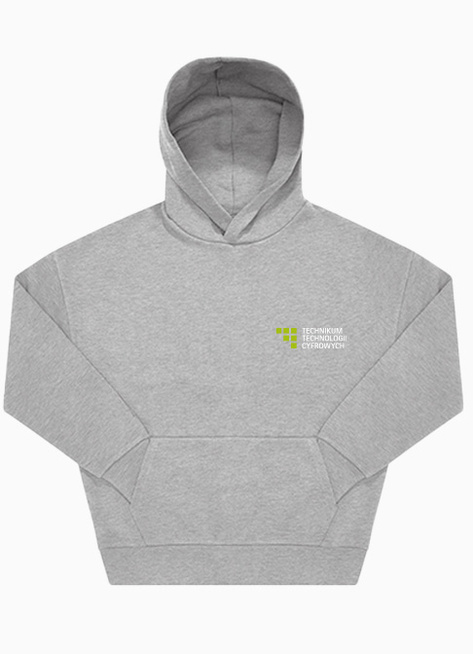 Bluza Unisex kangurka  -  Technikum Technologii Cyfrowych w Szczecinie 