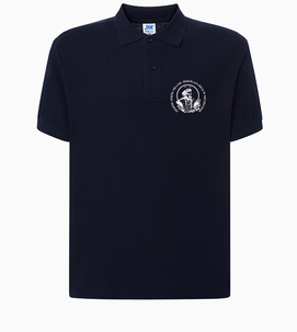 Koszulka Męska Polo -  Technik organizacji turystyki "TOT" - kolor GRANATOWY