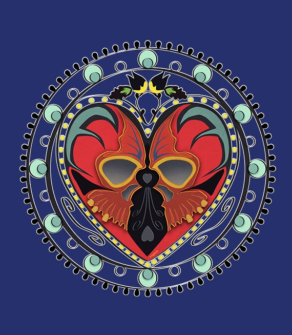 Koszulki z nadrukiem - Łowiczowe Love