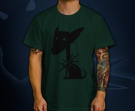 T-shirt z nadrukiem- Piesek