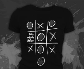 Koszulki z nadrukiem - Think outside the box