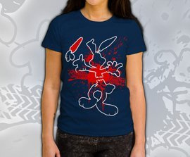 Koszulka damska z nadrukiem - Roadkill