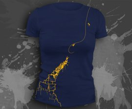 Koszulka damska z nadrukiem - Leap Of Faith