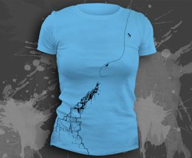 Koszulka damska z nadrukiem - Leap Of Faith