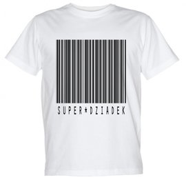 T-shirt z nadrukiem - Super Dziadek