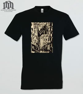 Koszulka z nadrukiem - Paryskie domy, 1919