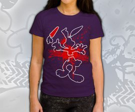 Koszulka damska z nadrukiem - Roadkill