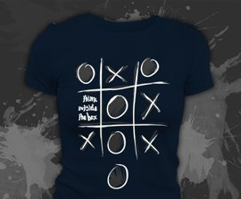 Koszulki z nadrukiem - Think outside the box