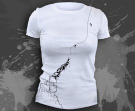 Koszulka damska z nadrukiem - Leap Of Faith