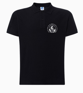 Koszulka Męska Polo - Branżowa Szkoła I stopnia nr 4 - kolor CZARNY