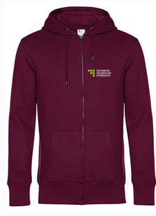 Bluza Męska  z kapturem na zamek   -  Technikum Technologii Cyfrowych w Szczecinie 