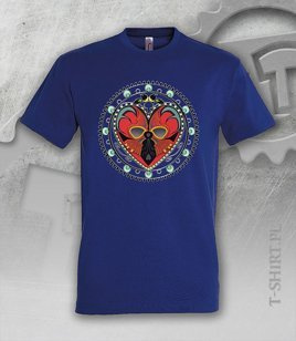 Koszulki z nadrukiem - Łowiczowe Love