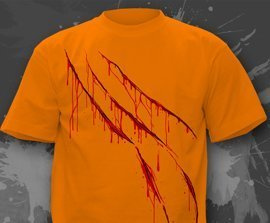 Koszulka z nadrukiem - Rana Powierzchowna