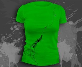 Koszulka damska z nadrukiem - Leap Of Faith