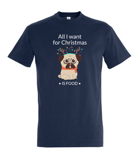 Koszulka z nadrukiem - All I want for Christmas