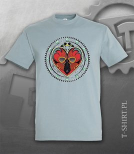 Koszulki z nadrukiem - Łowiczowe Love