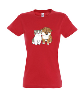 Koszulki z nadrukiem-cat&dog