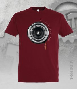 T-shirt z nadrukiem - My Heart Is Sound System