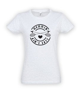 Koszulka damska z nadrukiem - Mommin'ain't easy