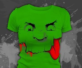 T-shirt z nadrukiem - Buzia