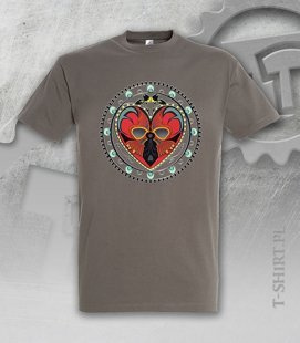 Koszulki z nadrukiem - Łowiczowe Love