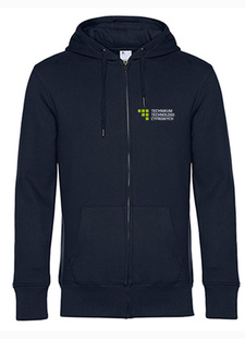 Bluza Męska  z kapturem na zamek   -  Technikum Technologii Cyfrowych w Szczecinie 