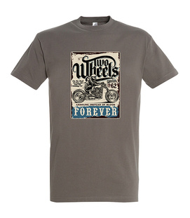 Koszulka męska - TWO WHEELS FOREVER