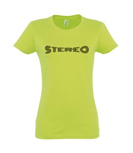 Koszulka damska z nadrukiem - Stereo 