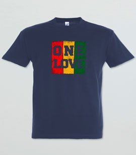Koszulka z nadrukiem - ONE LOVE 3XL-5XL