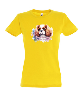 Koszulki z nadrukiem  - Cavalier king charles spaniel