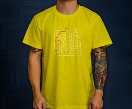 T-shirt z nadrukiem - FUCK THE SYSTEM 4 (Labirynt)  3XL-5XL