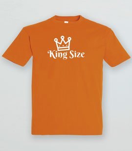 T-shirt z nadrukiem - - King Size 3xl-5xl