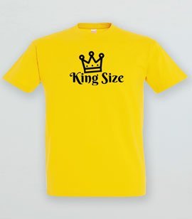 T-shirt z nadrukiem - - King Size 3xl-5xl