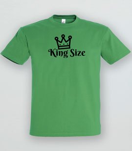 T-shirt z nadrukiem - - King Size 3xl-5xl