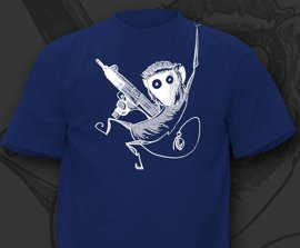 T-shirt z nadrukiem - Monkey Business