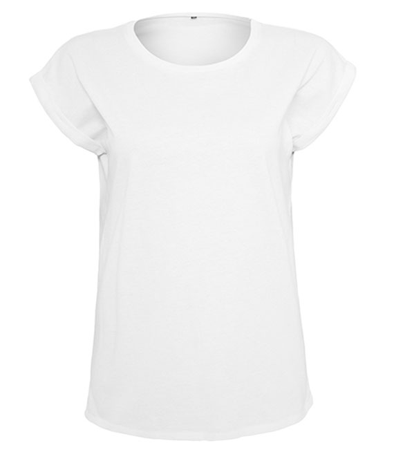 Damska Extended Shoulder Tee ( do 5 XL ) - Organic