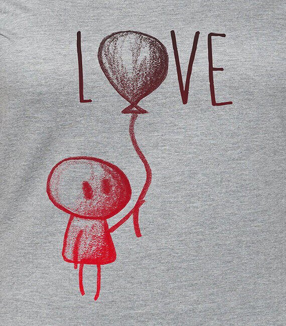 Koszulka damska z nadrukiem - Love