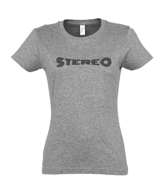 Koszulka damska z nadrukiem - Stereo 