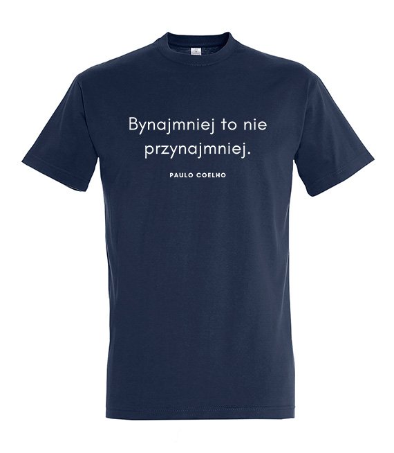 Koszulka męska 3XL-5XL  - Bynajmniej to nie przynajmniej 