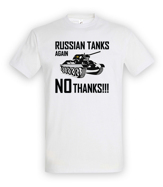 Koszulka męska - Russian thank no thanks