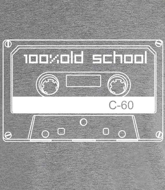 Koszulki z nadrukiem - 100% old school