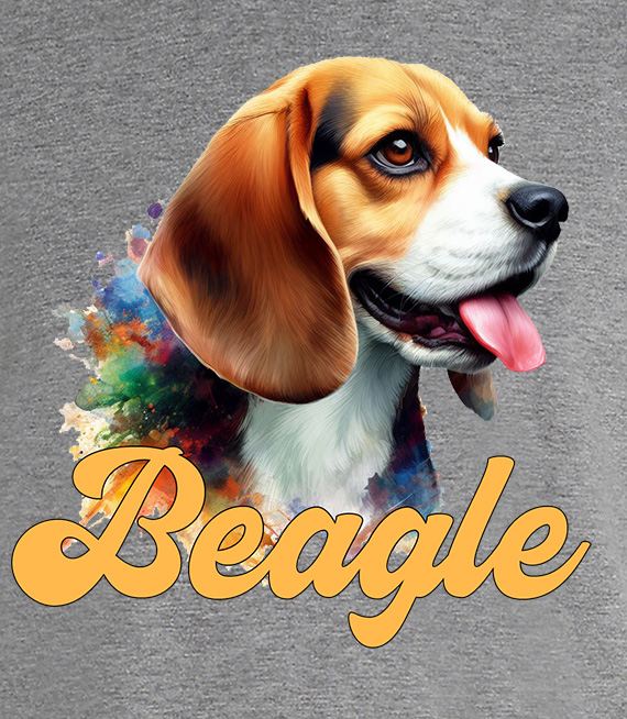 Koszulki z nadrukiem  - Beagle