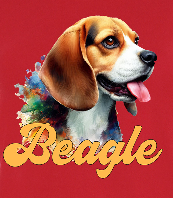 Koszulki z nadrukiem  - Beagle